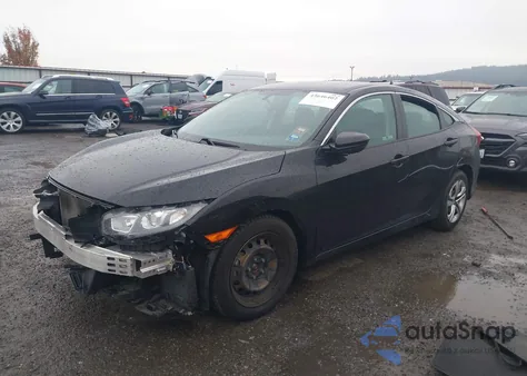 2018 Honda Civic Lx from USA, damaged, VIN 2HGFC2F56JH574648